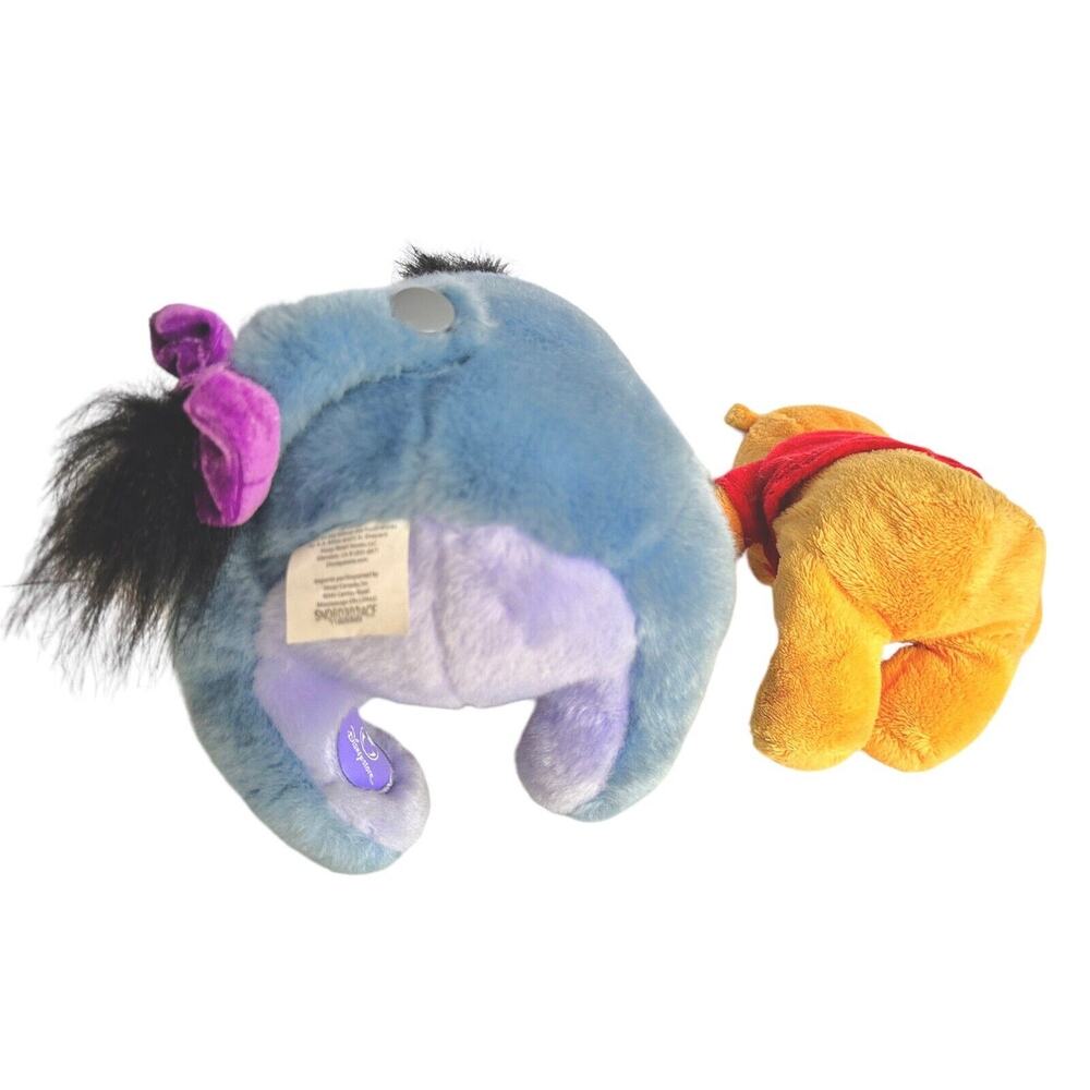 Disney Store Eeyore 10" Winnie the Pooh 8" Plush Stuffed Animal Detachable Tail - Picture 8 of 10